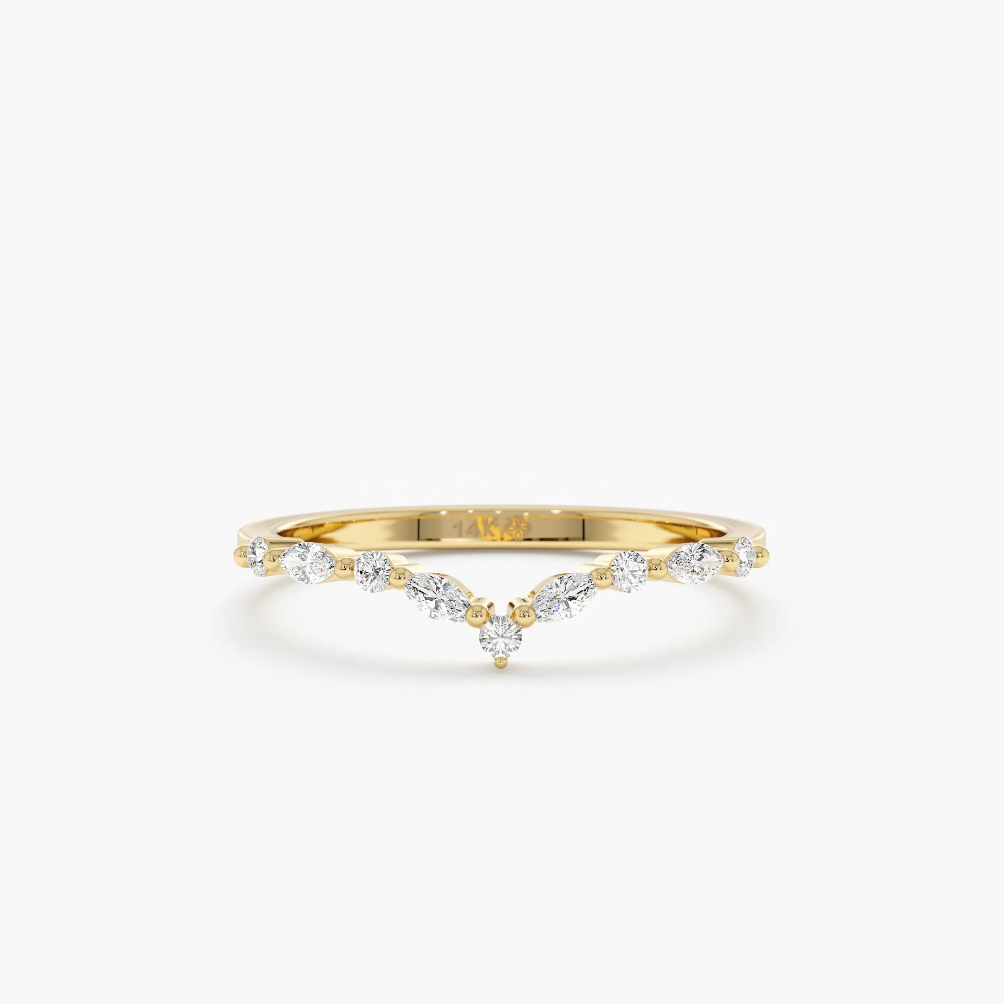 Natural Diamond Nesting Ring, Fae SARAHELISE