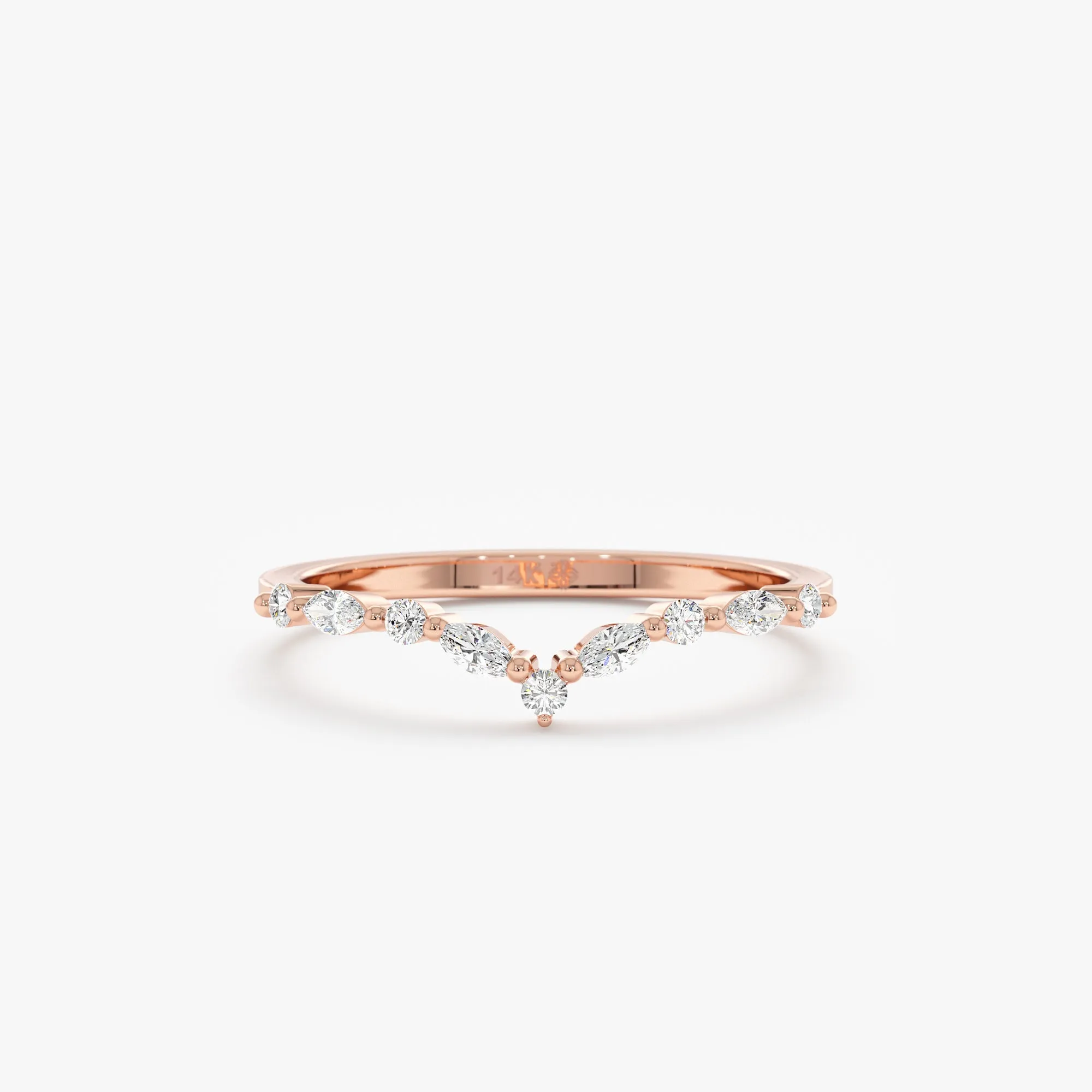 Natural Diamond Nesting Ring, Fae SARAHELISE