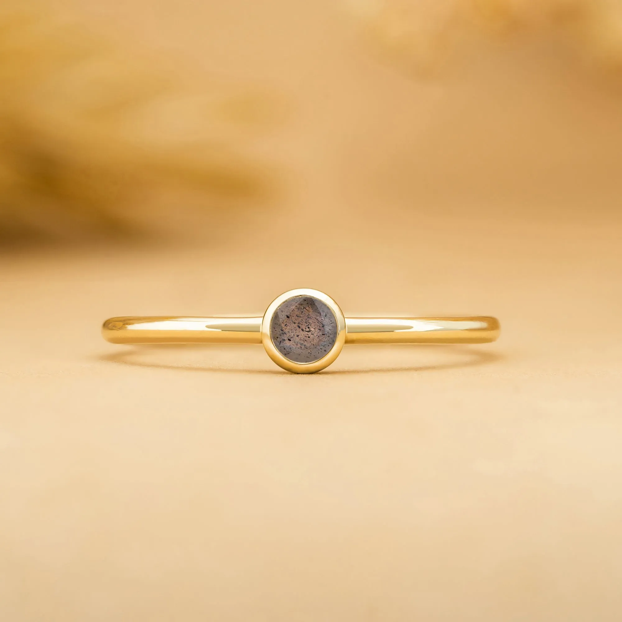 Natural Labradorite Ring, Vienna SARAHELISE