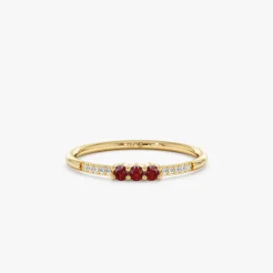 Natural Ruby and Diamond Ring, Jamie SARAHELISE