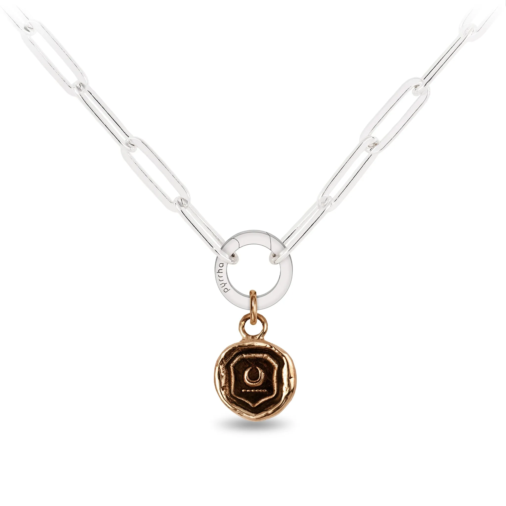 New Beginnings Large Paperclip Chain Necklace