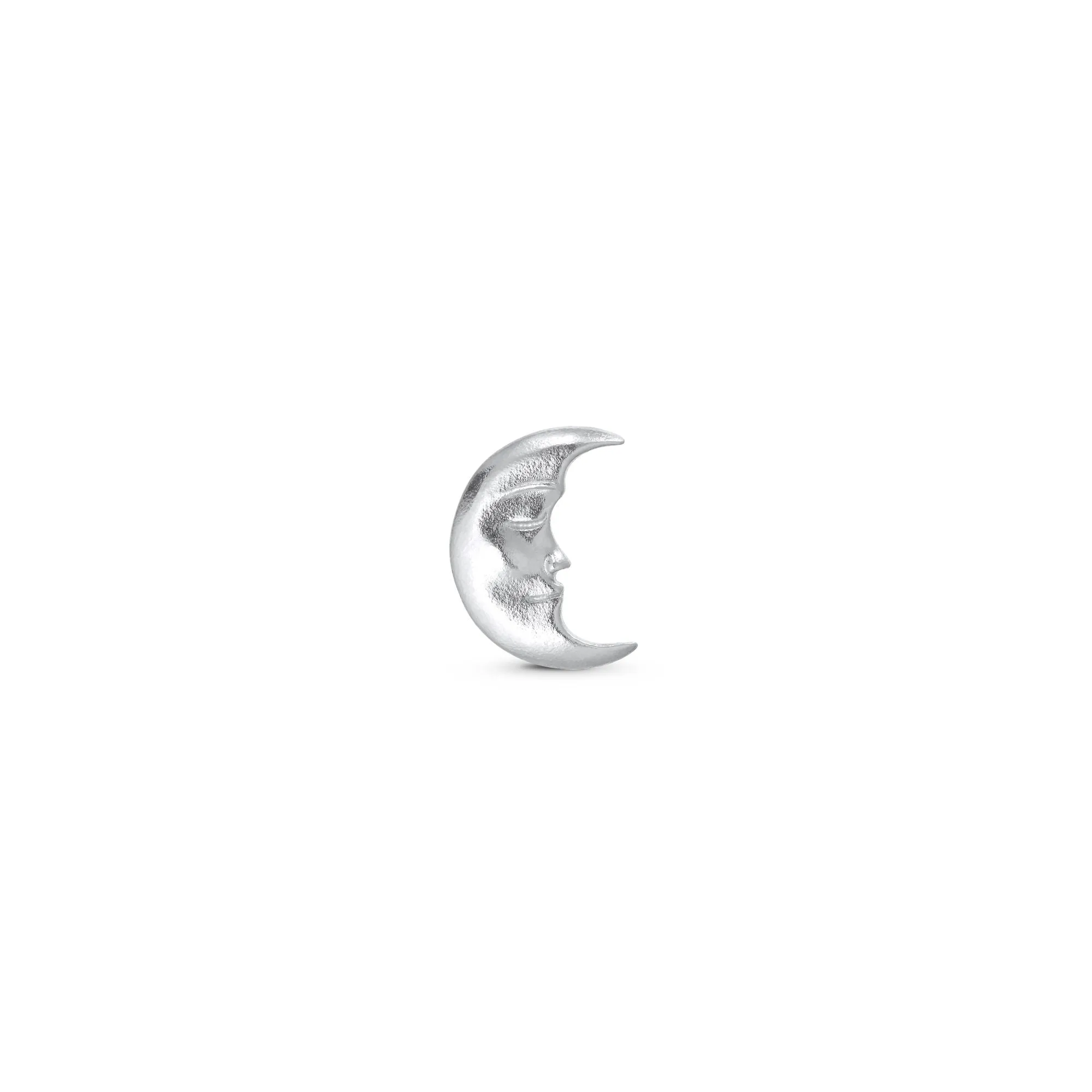 New Moon Silver Stud
