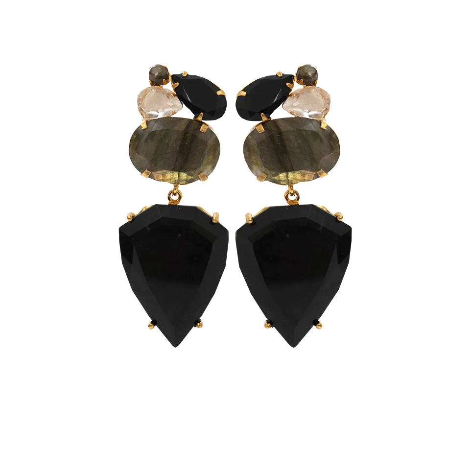 Onyx Drop Earrings