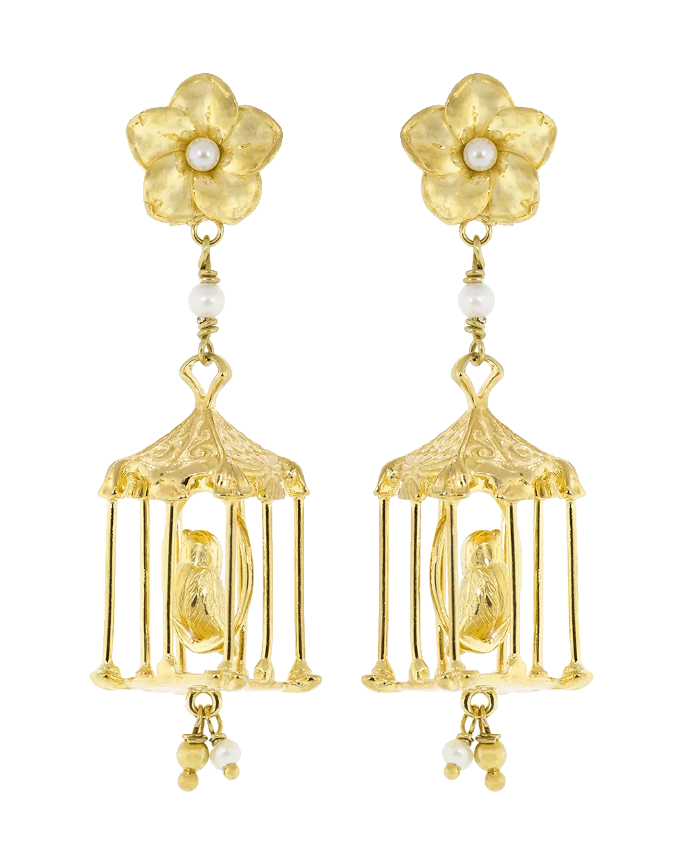 Pagada Birdcage Earrings