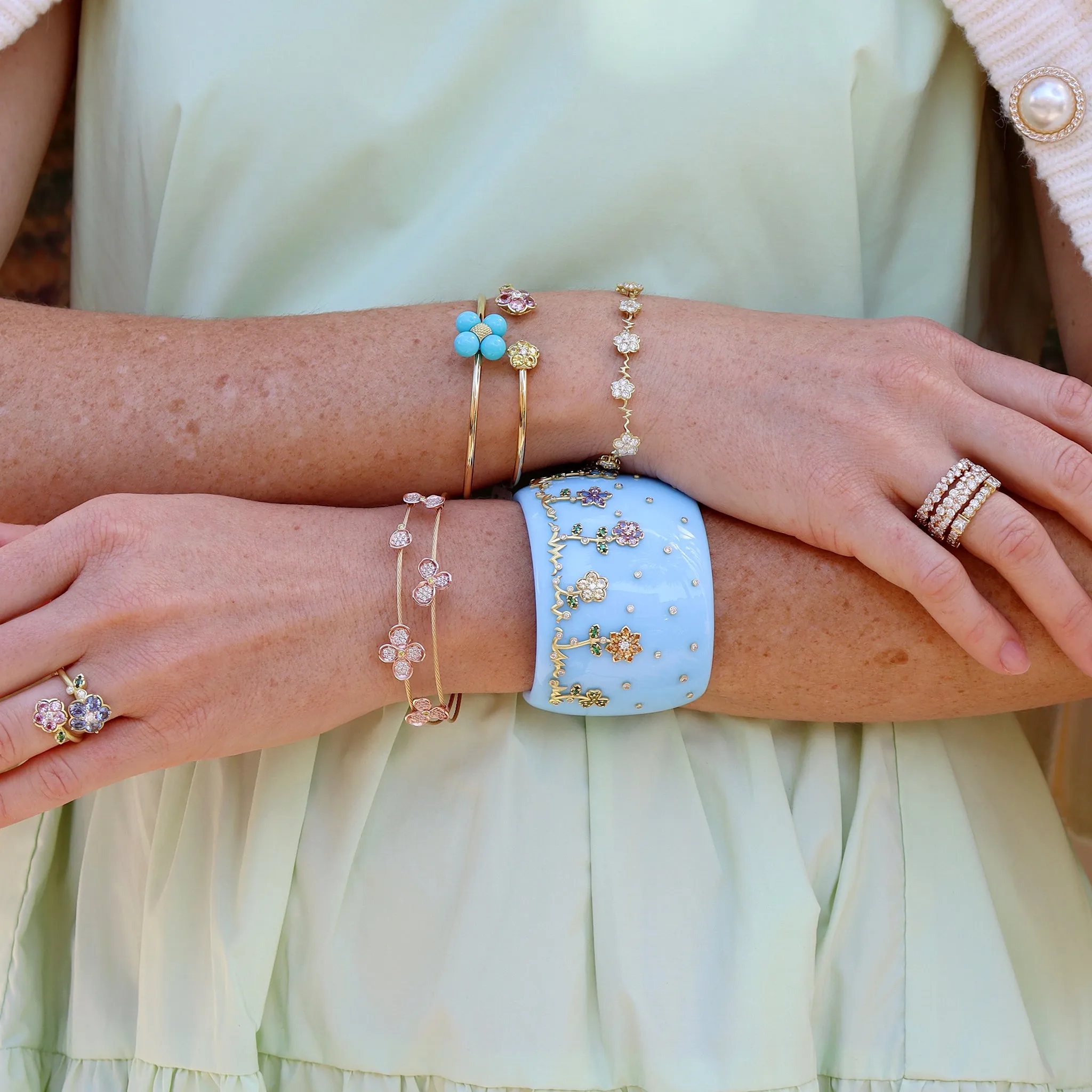 Paul Morelli Wild Child Flower Cuff