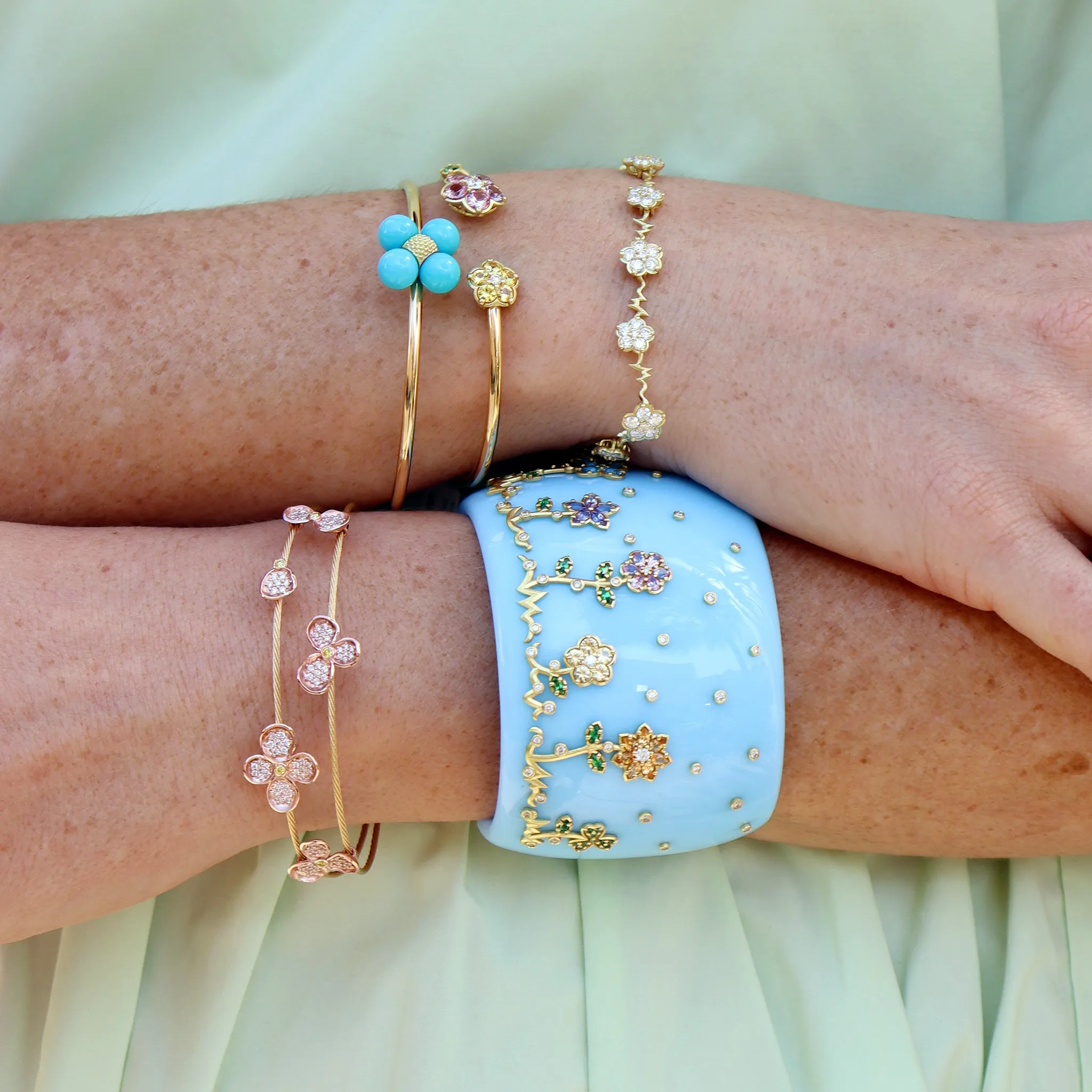 Paul Morelli Wild Child Flower Cuff