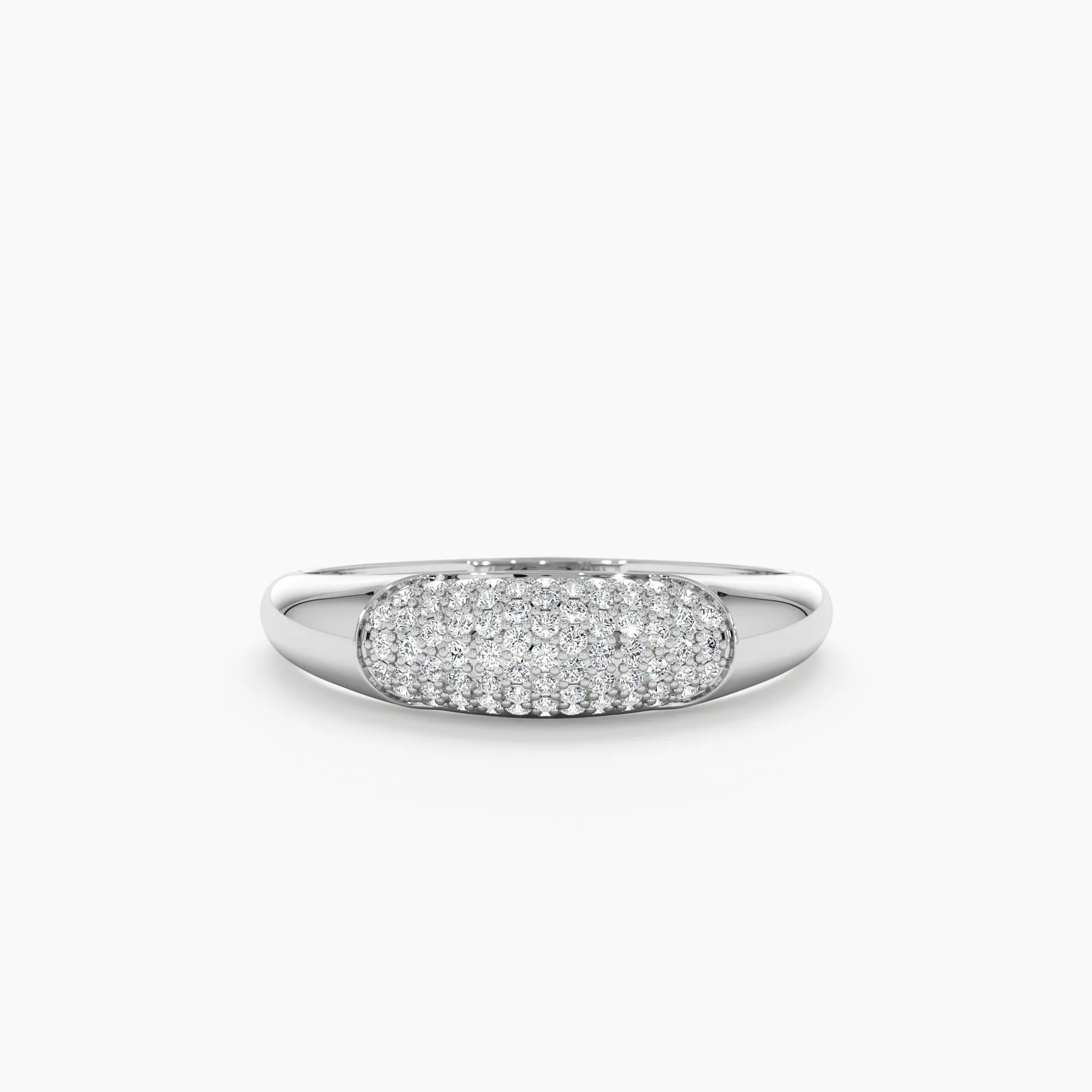 Pave Diamond Dome Ring, Amira SARAHELISE