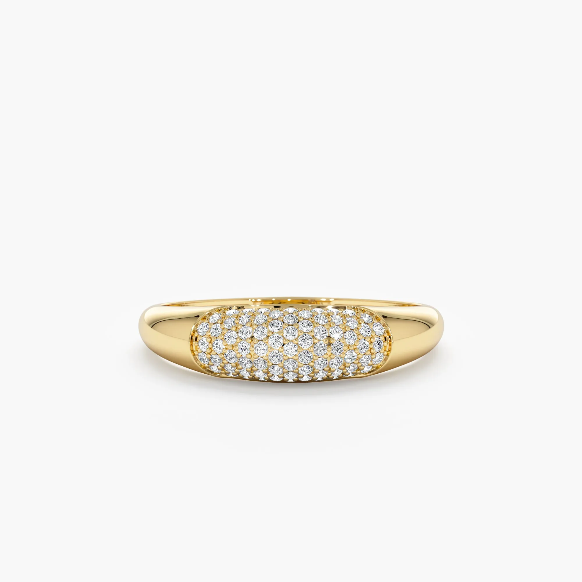 Pave Diamond Dome Ring, Amira SARAHELISE