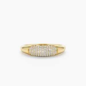 Pave Diamond Dome Ring, Amira SARAHELISE