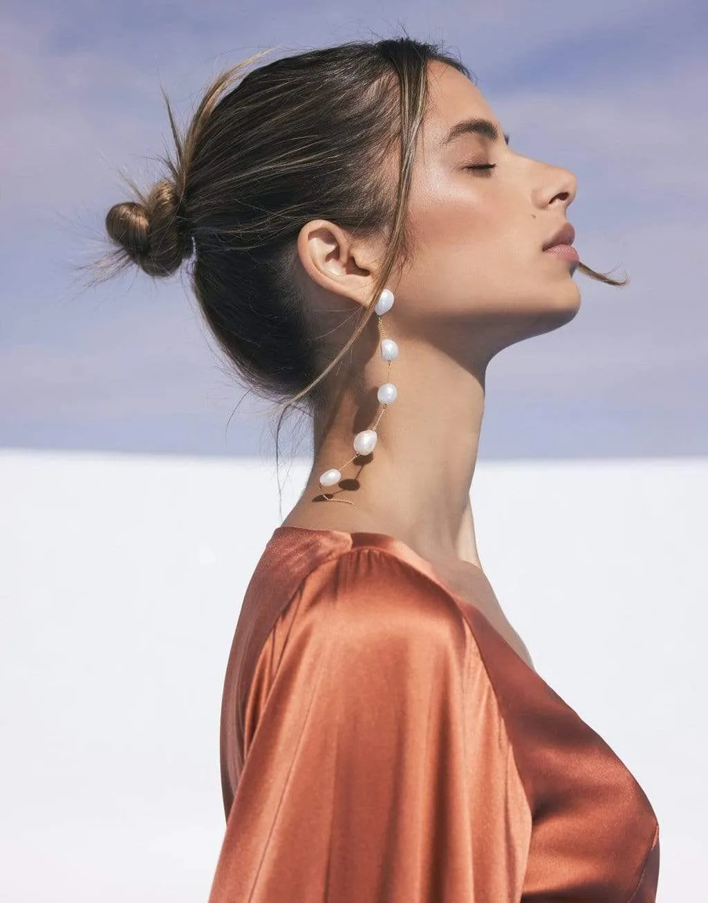 Pearl Atum Earrings