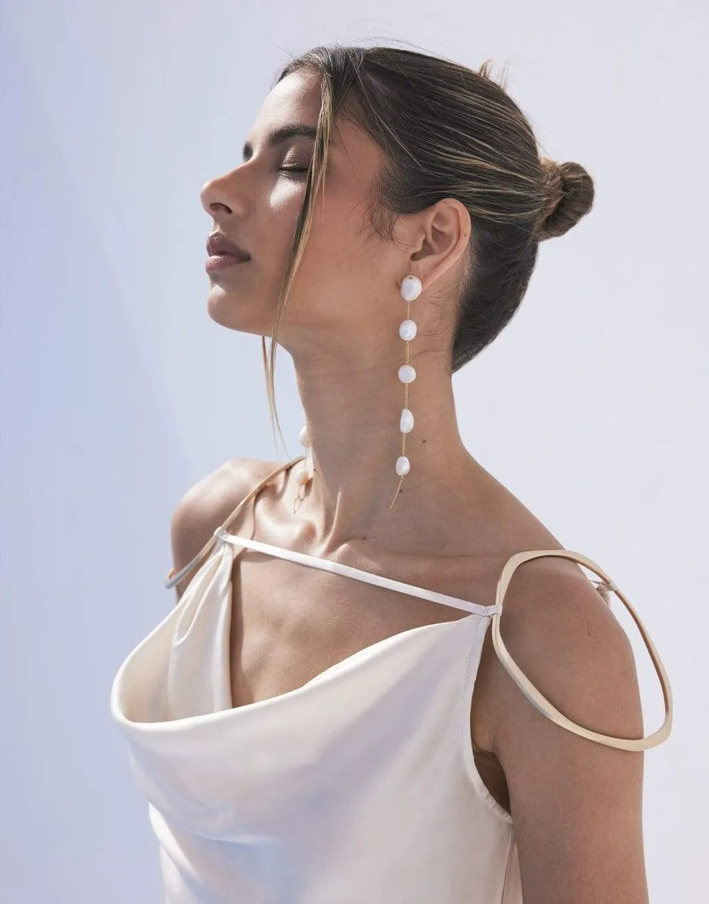 Pearl Atum Earrings