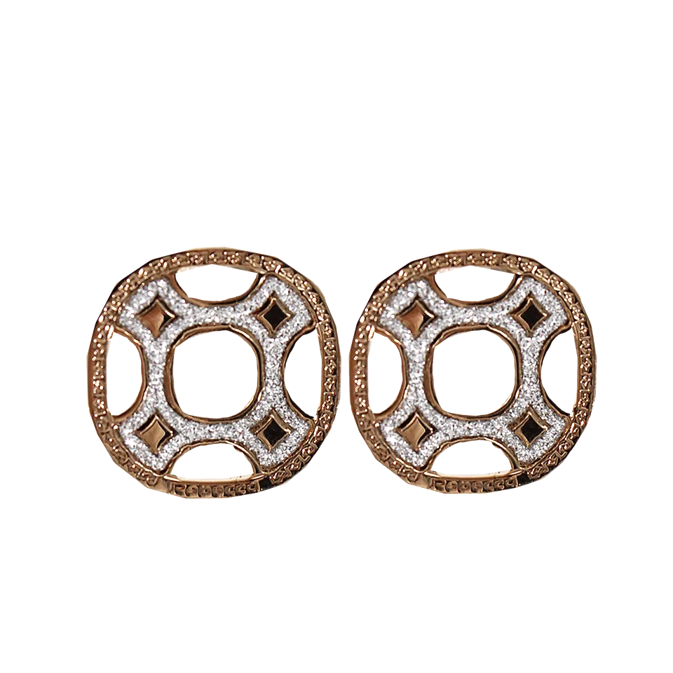 Perforated Glam Earrings