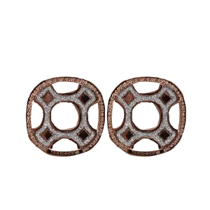 Perforated Glam Earrings