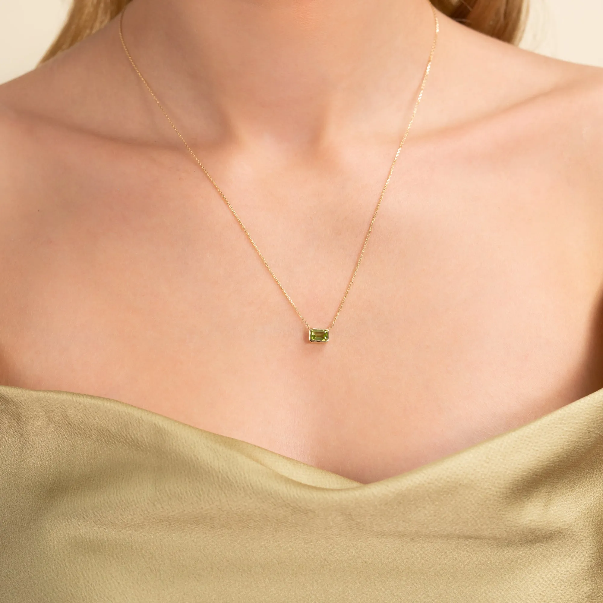 Peridot Necklace, Luisa SARAHELISE