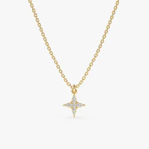 Petite Diamond North Star Necklace, Noelle SARAHELISE