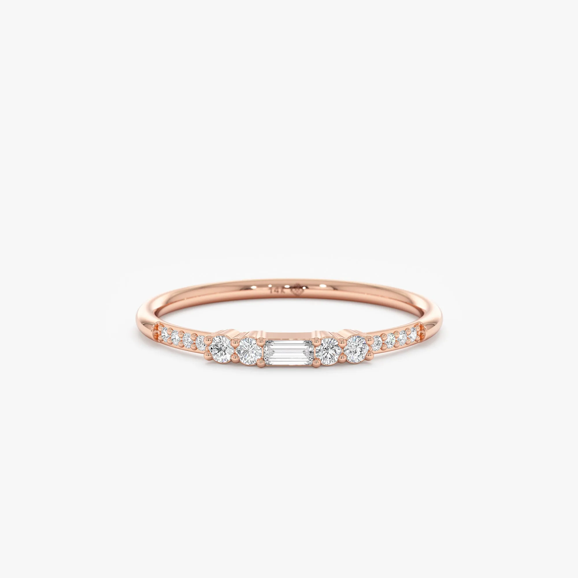 Petite Natural Diamond Ring, Abbie SARAHELISE
