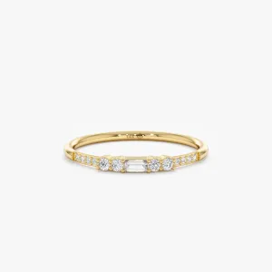 Petite Natural Diamond Ring, Abbie SARAHELISE