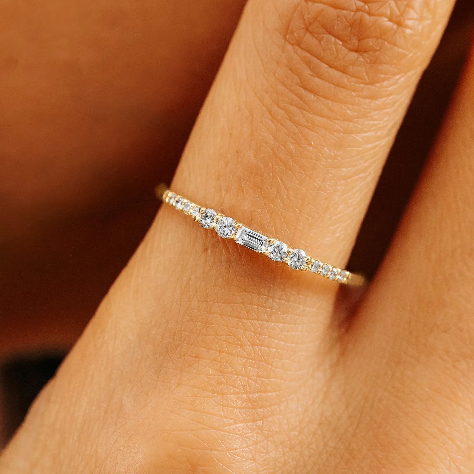 Petite Natural Diamond Ring, Abbie SARAHELISE