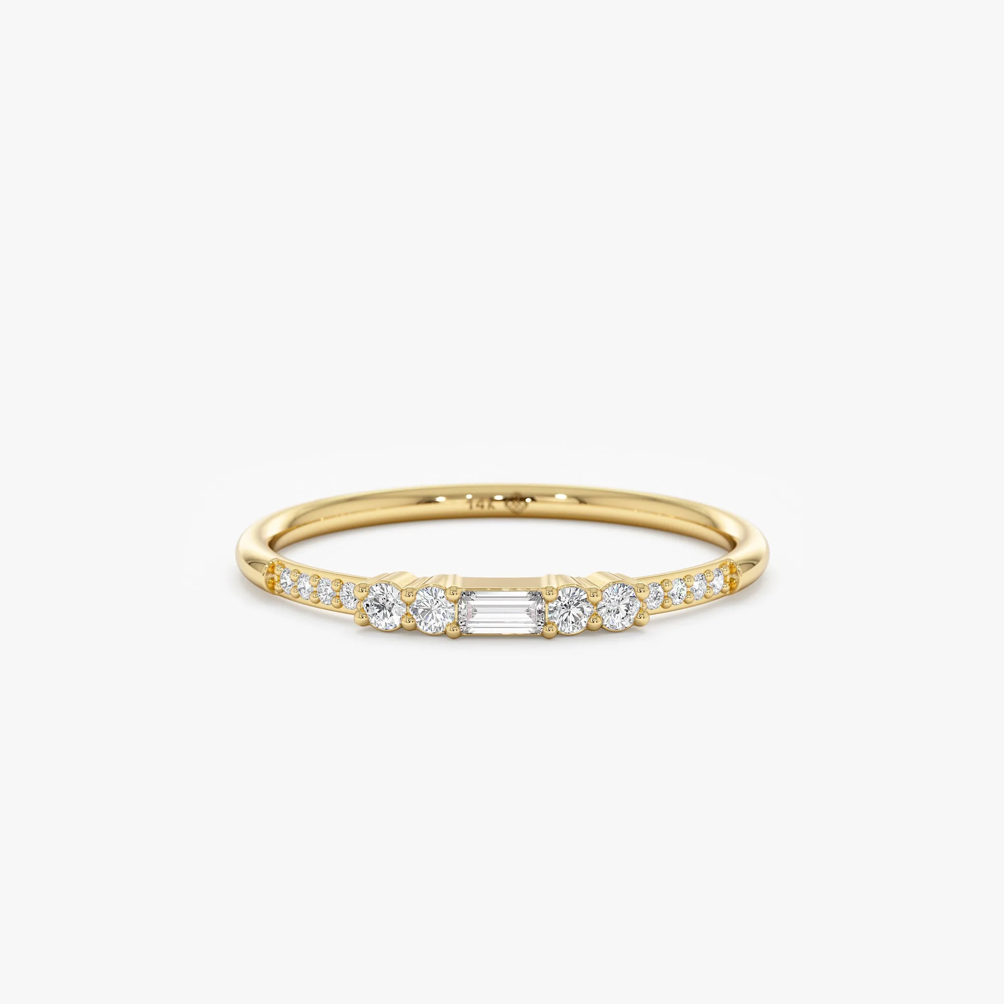 Petite Natural Diamond Ring, Abbie SARAHELISE