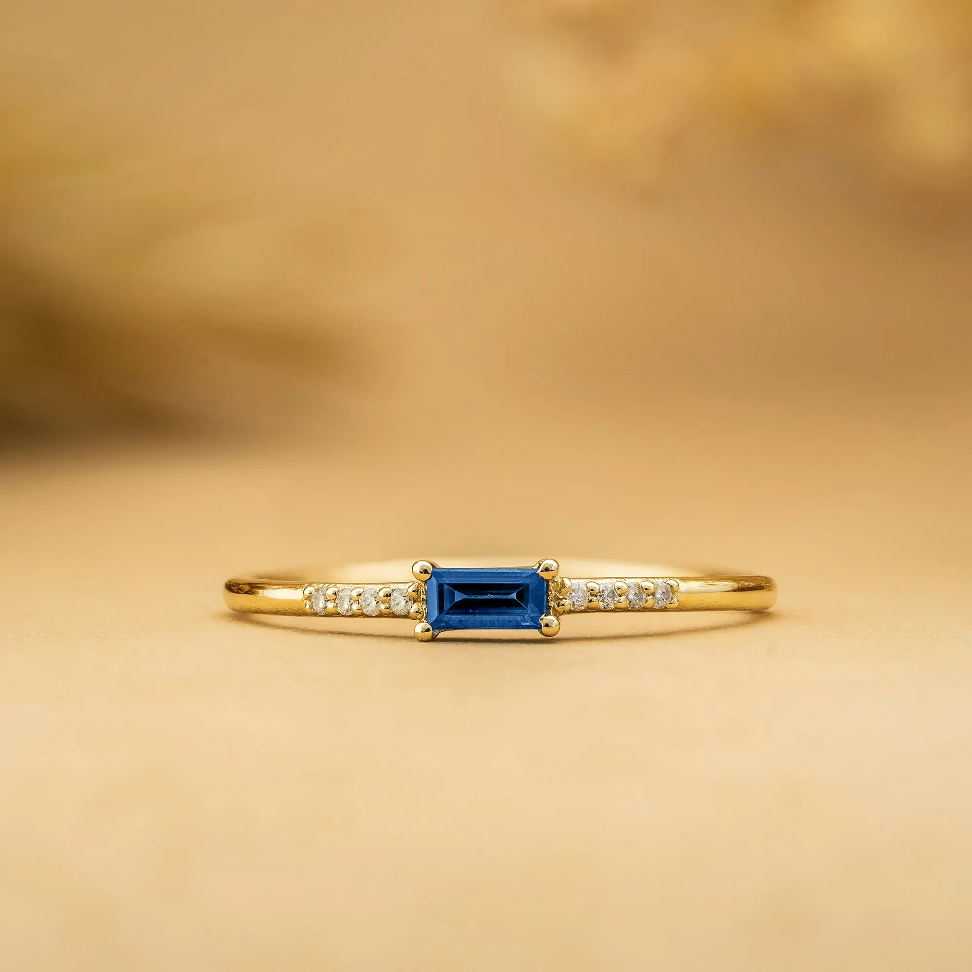 Petite Sapphire and Diamond Ring, Anastasia SARAHELISE