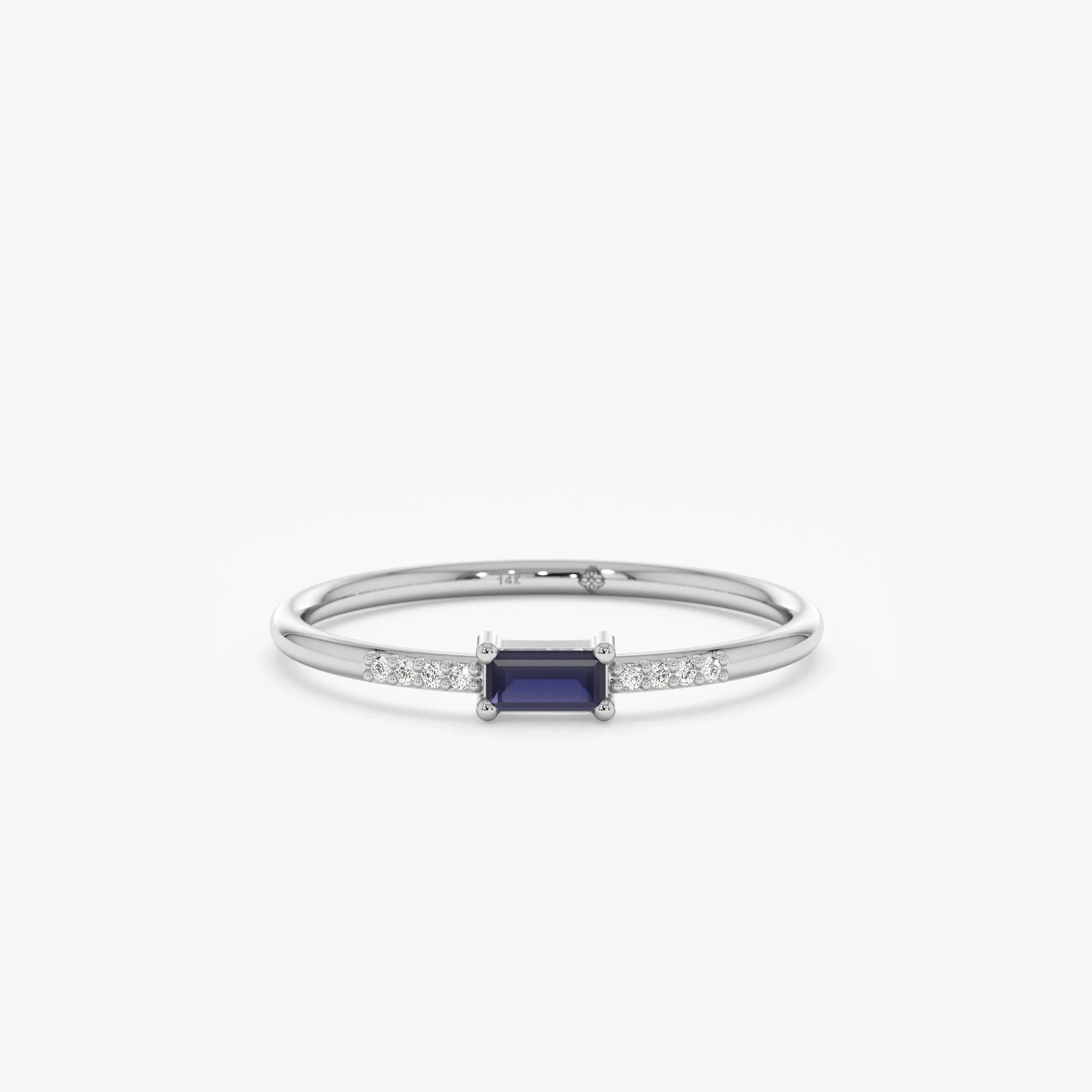 Petite Sapphire and Diamond Ring, Anastasia SARAHELISE