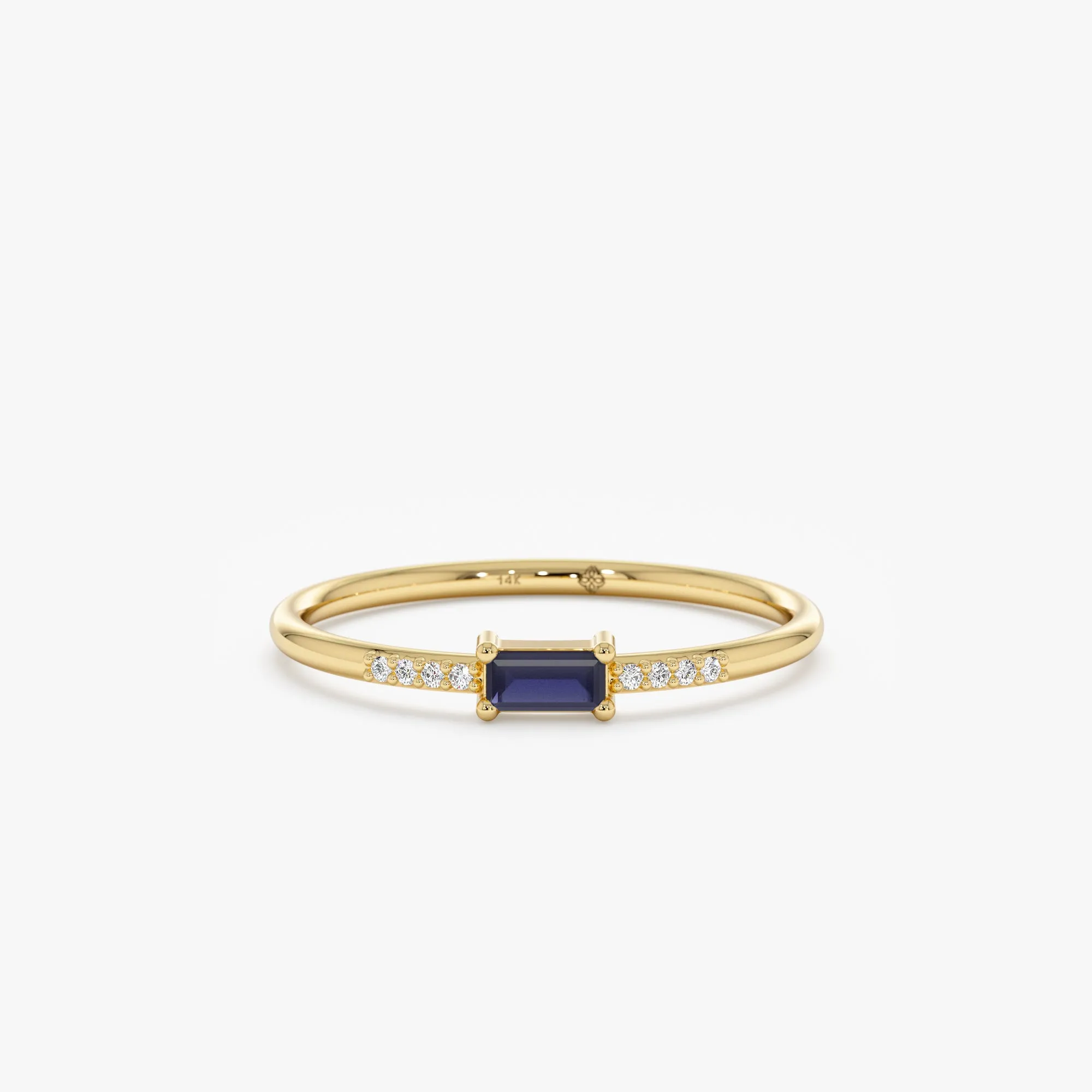 Petite Sapphire and Diamond Ring, Anastasia SARAHELISE