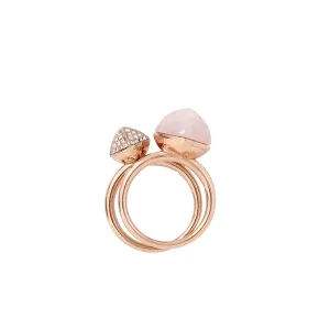 Pyramid Duo Ring Set