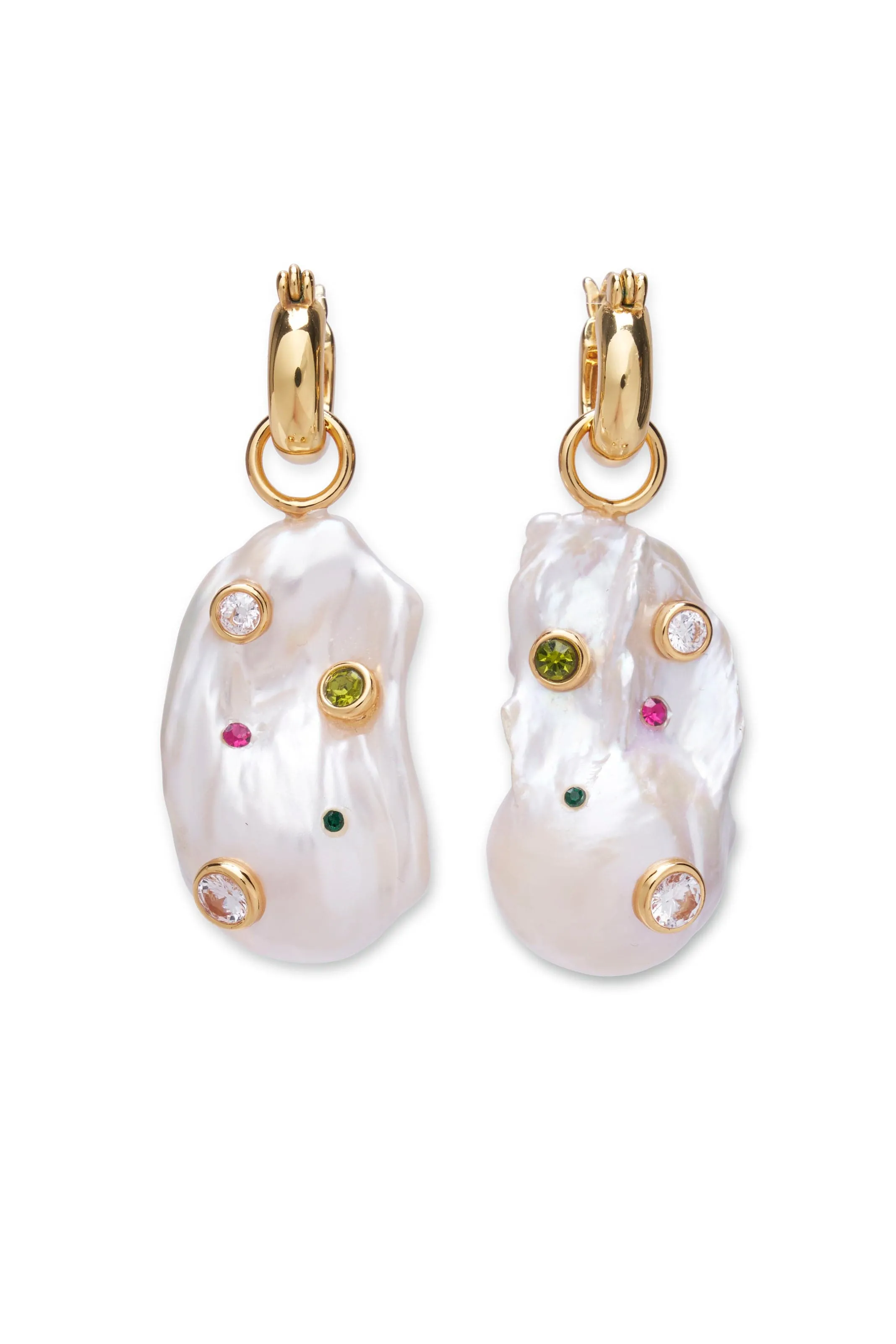 Rainbow Pearl Earrings