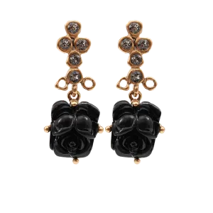 Rose Drop Earrings