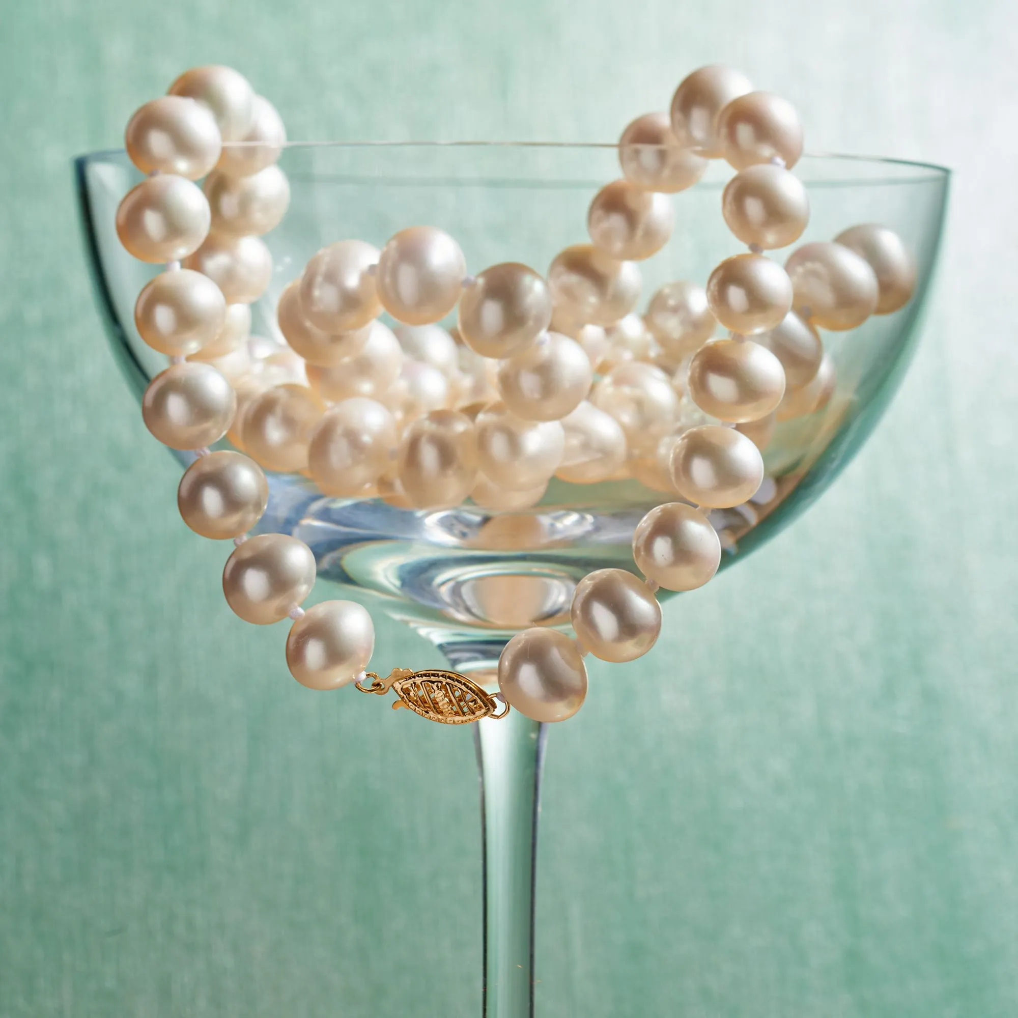 Ross-Simons 10-11mm Cultured Pearl Necklace With 14kt Yellow Gold