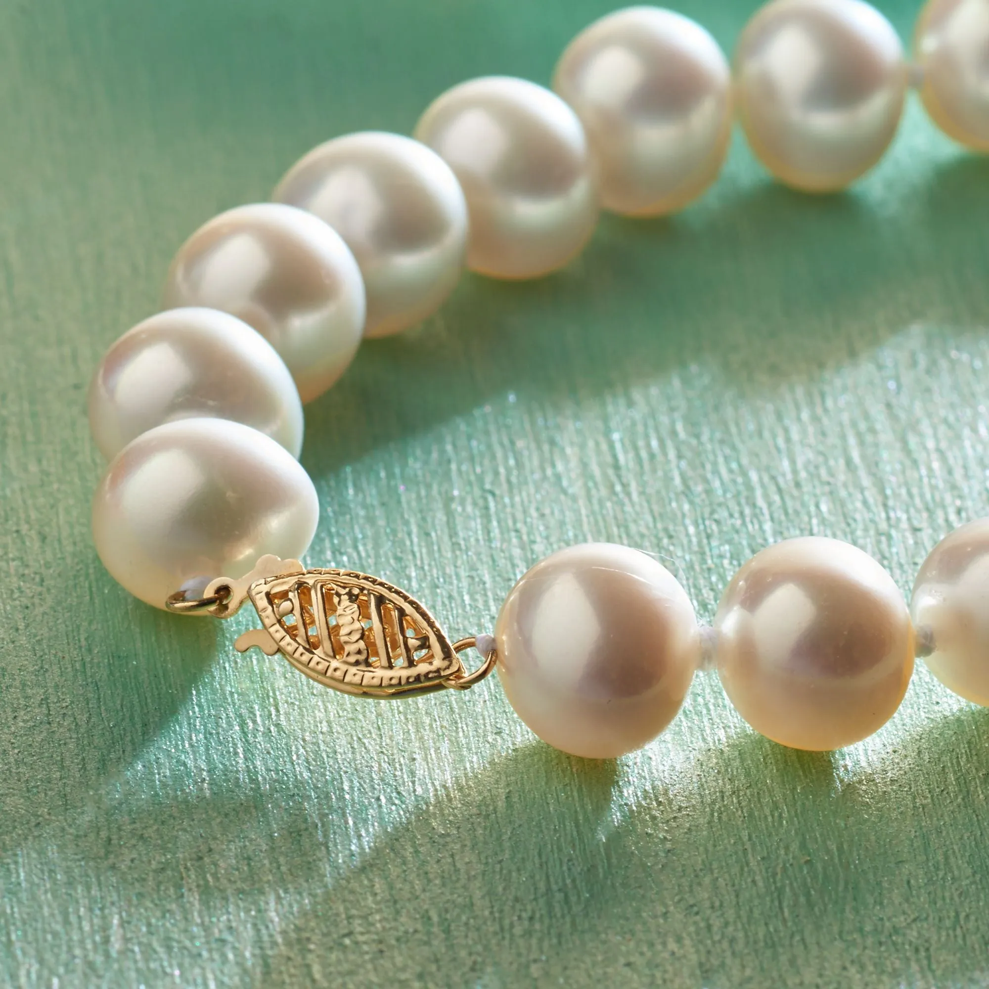 Ross-Simons 10-11mm Cultured Pearl Necklace With 14kt Yellow Gold