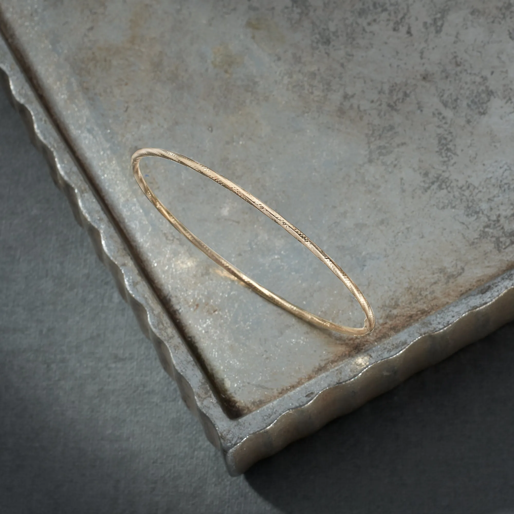 Ross-Simons Italian 14kt Yellow Gold Twisted Bangle Bracelet