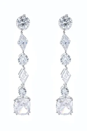 Round Drop Earrings