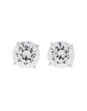 Round Stud Earrings