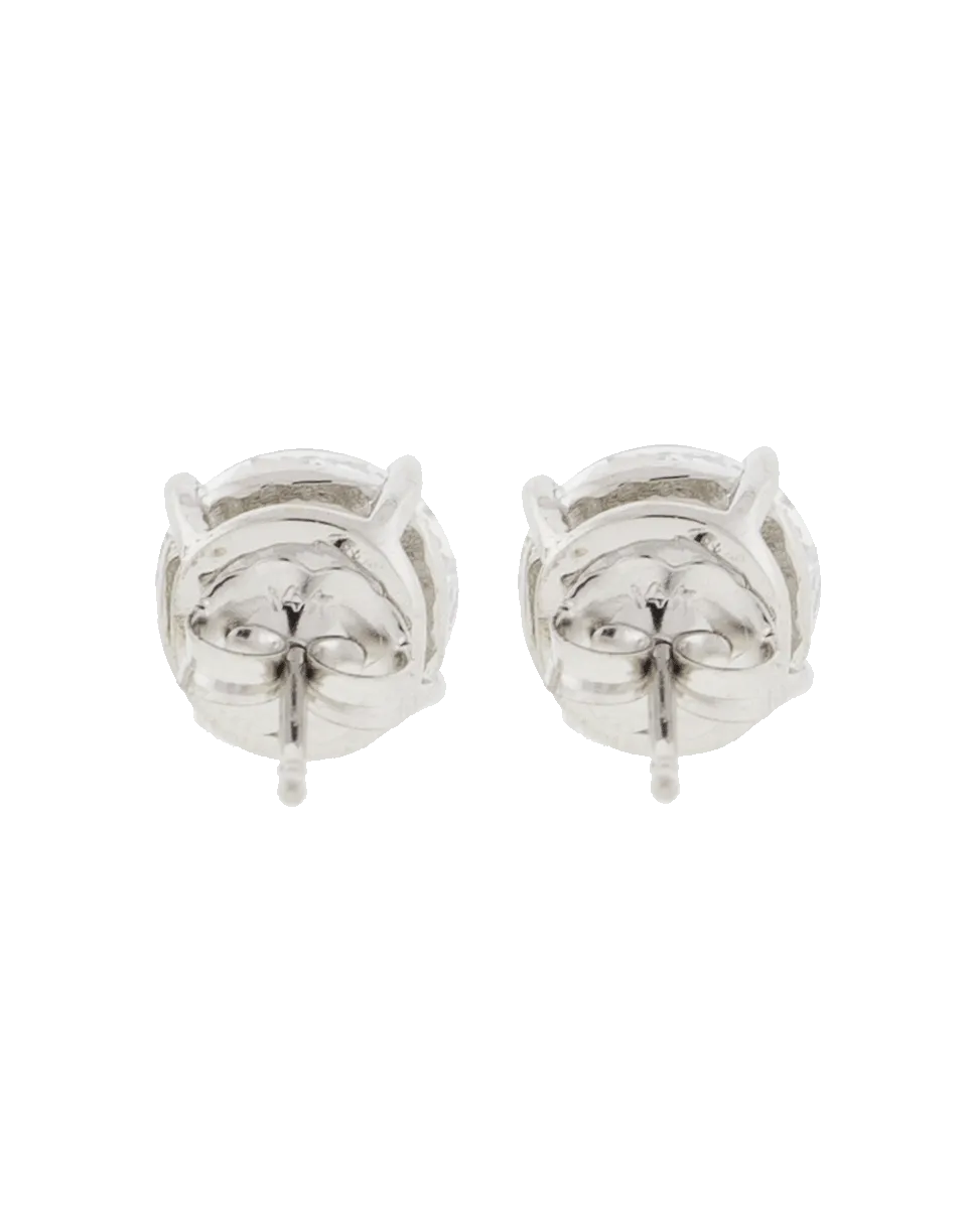 Round Stud Earrings