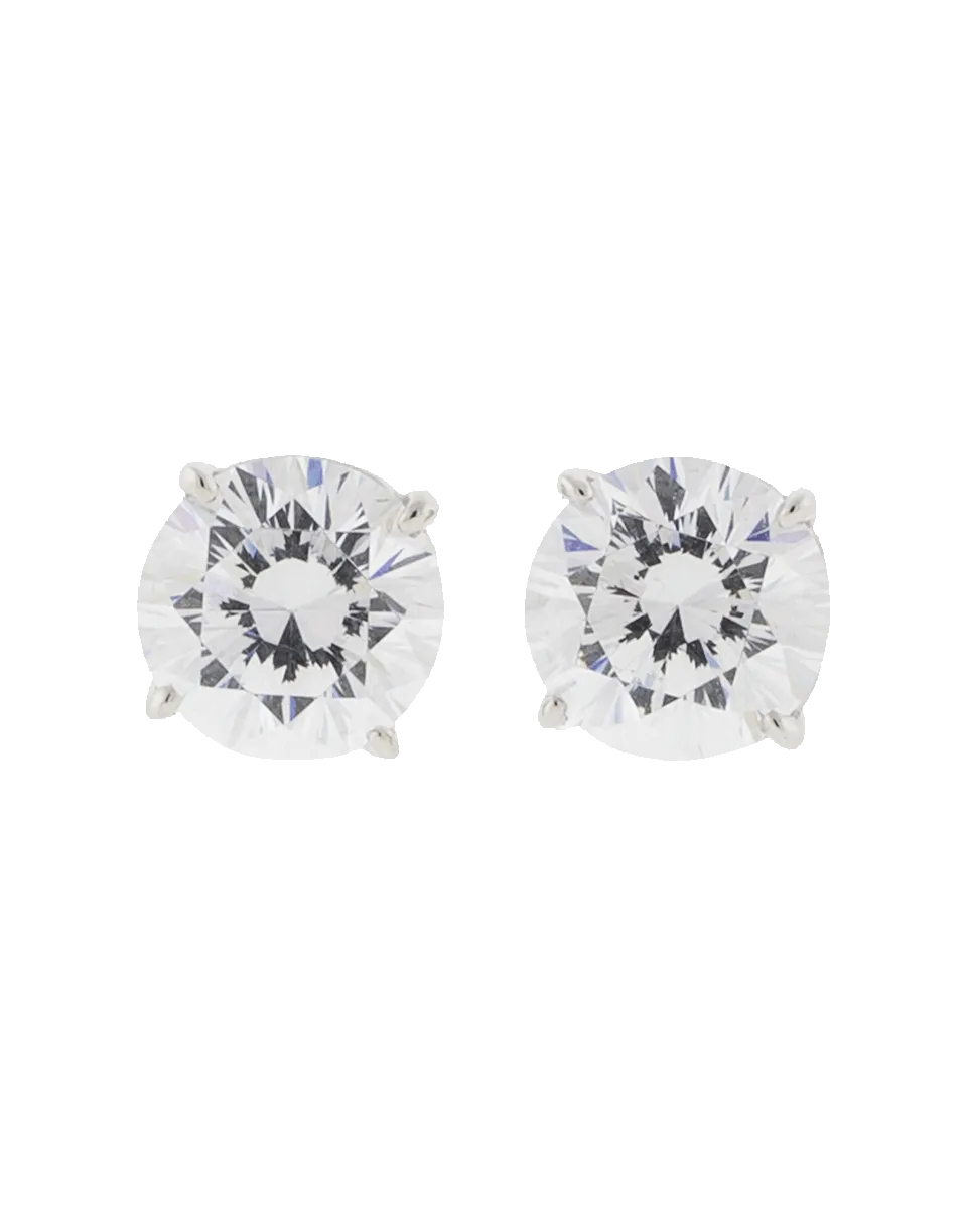 Round Stud Earrings