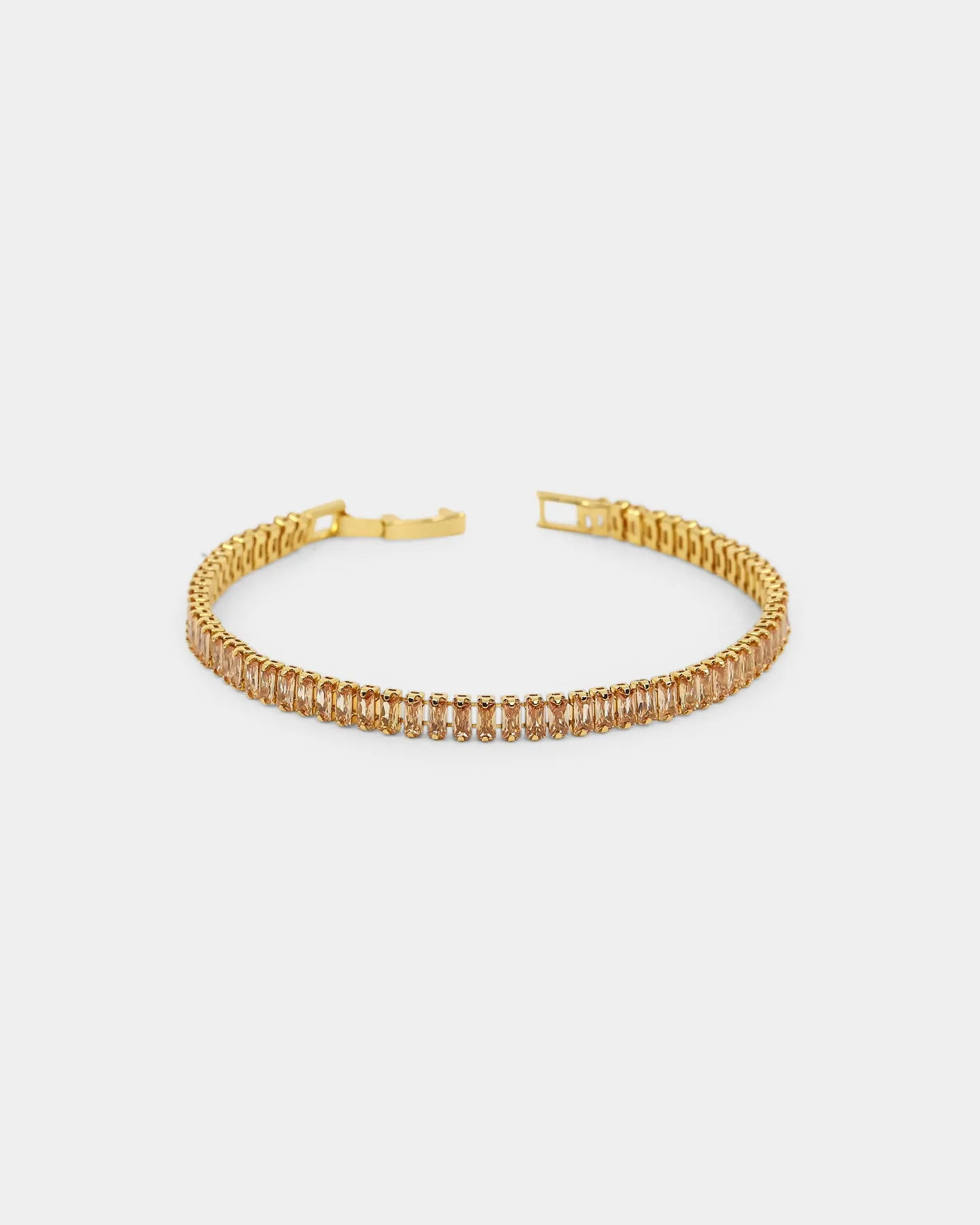 Saint Morta New Micro Baguette Bracelet Champagne/Gold
