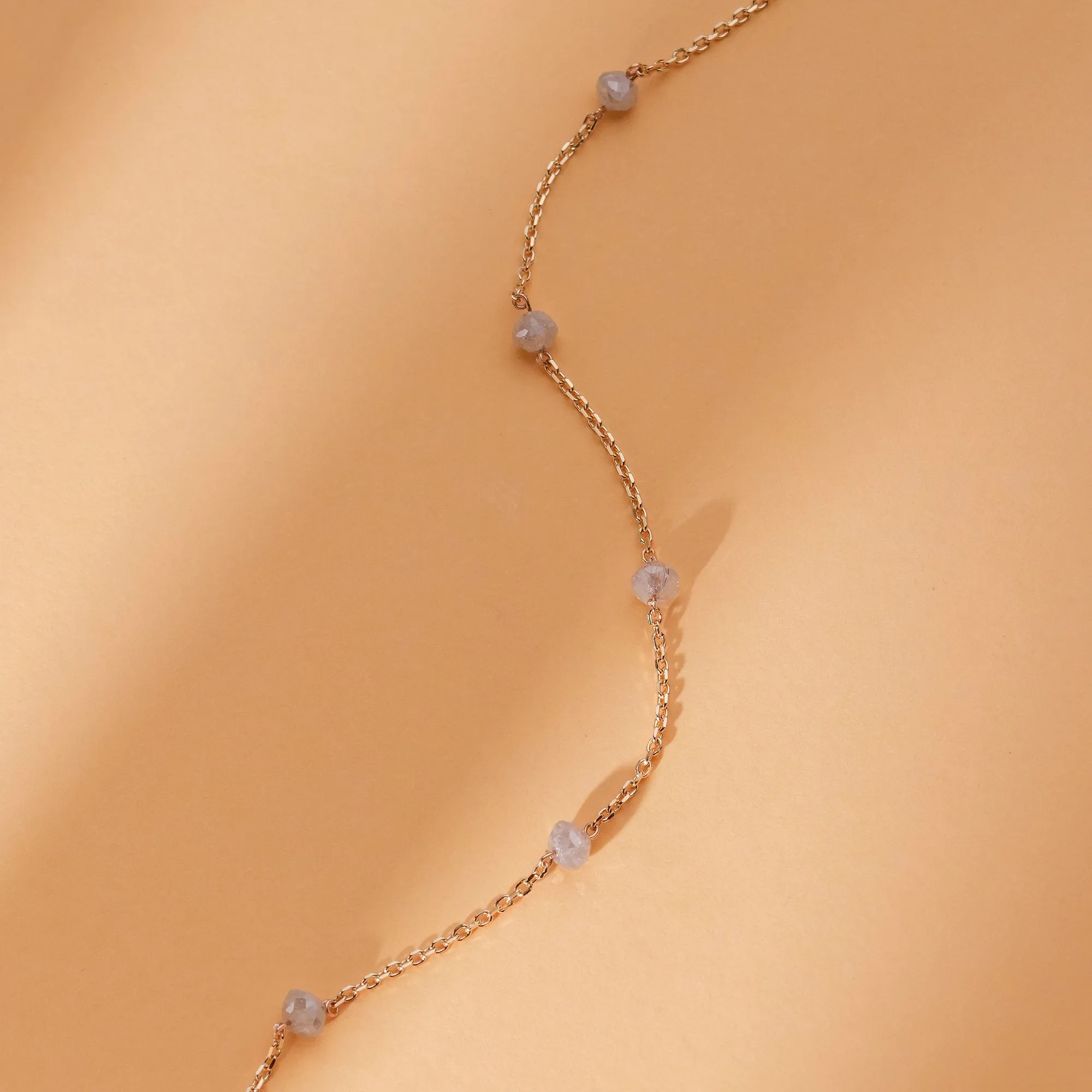 Salt & Pepper Diamond Station Bracelet, Allie SARAHELISE