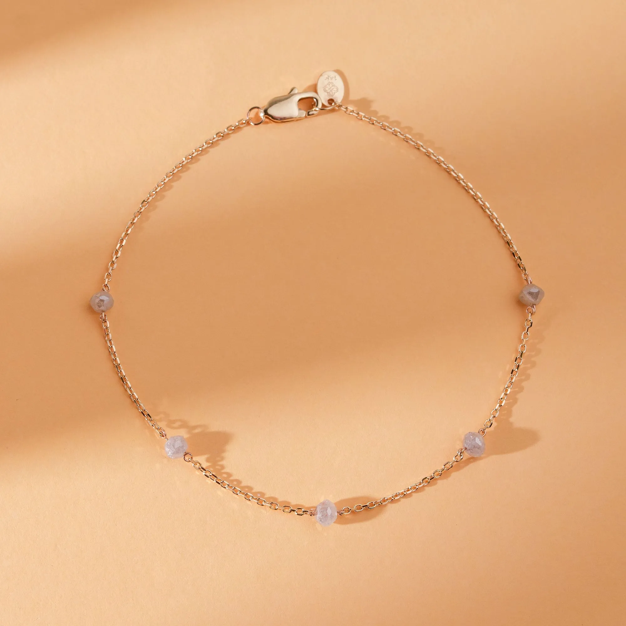Salt & Pepper Diamond Station Bracelet, Allie SARAHELISE