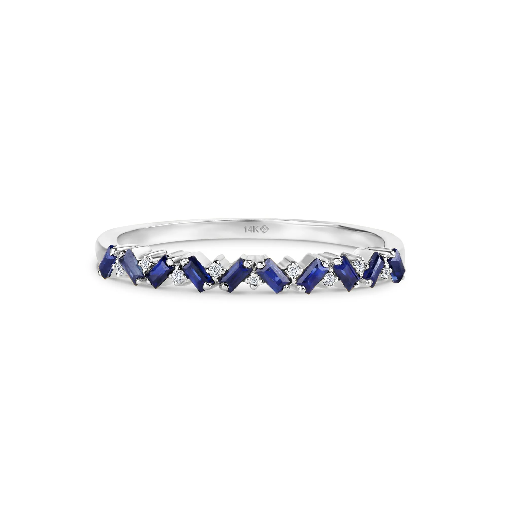 Sapphire and Diamond Garland Ring, Fallon SARAHELISE