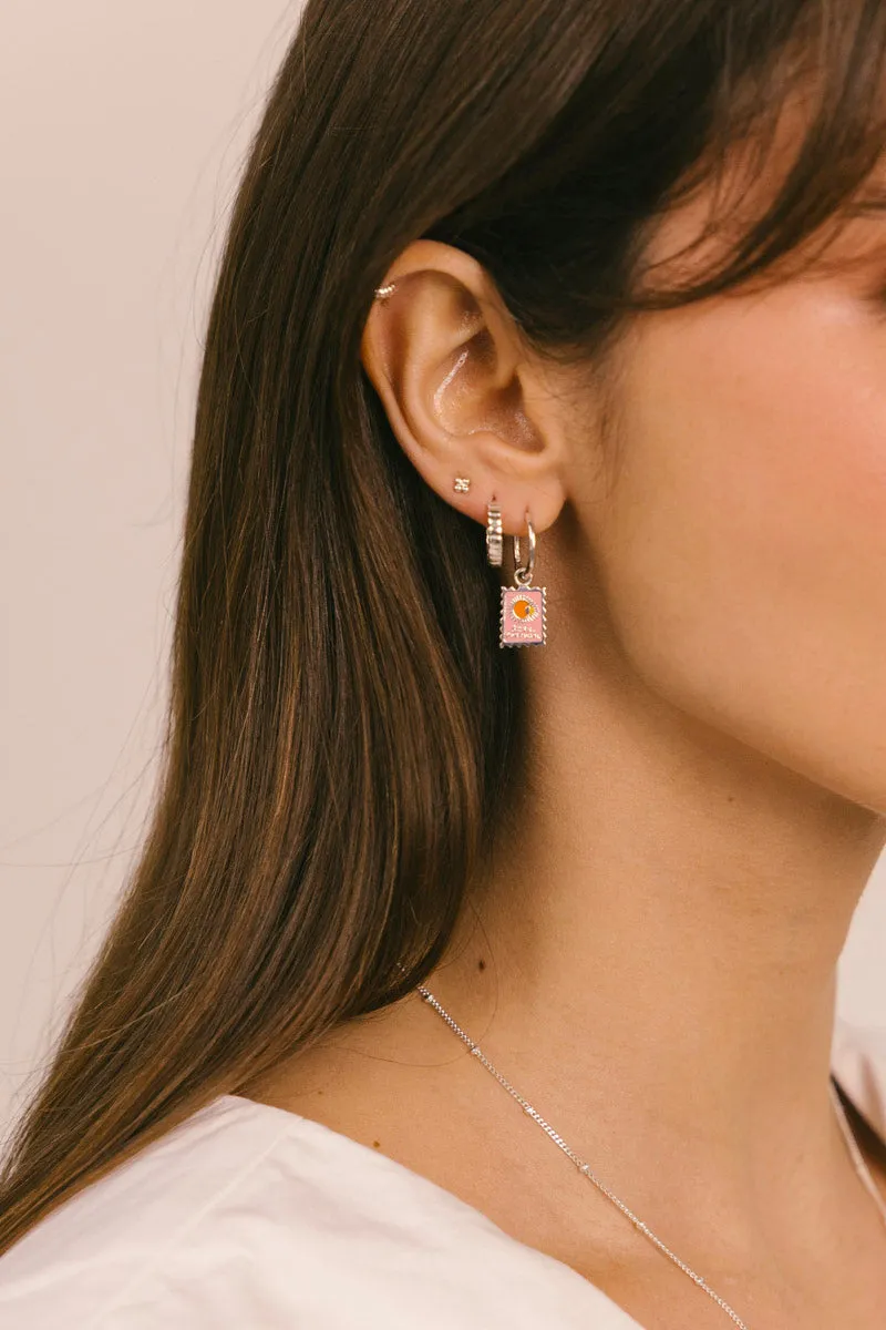Selo Hoop Earring Silver Wildthings Collectables