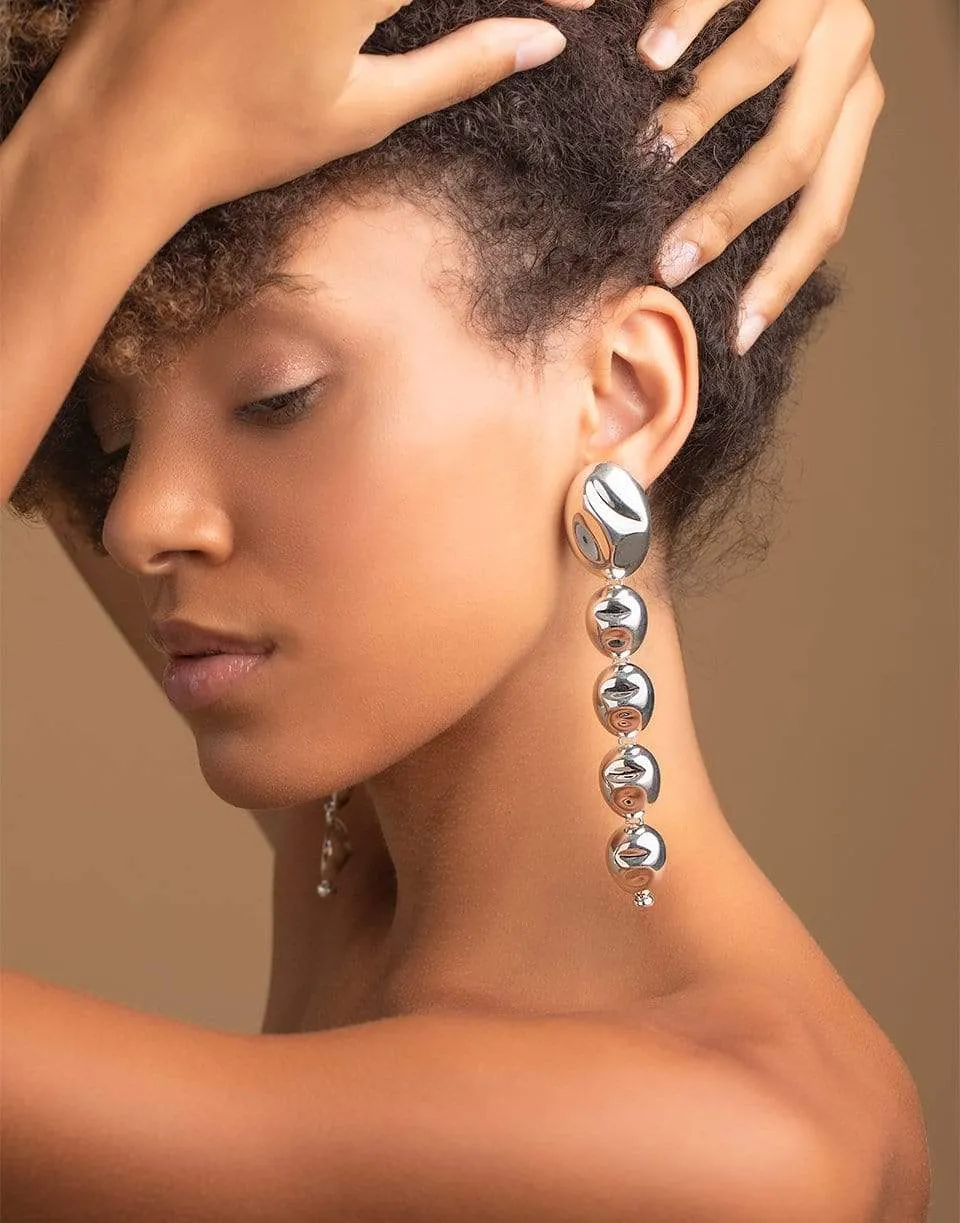 Silver Puerto Earrings