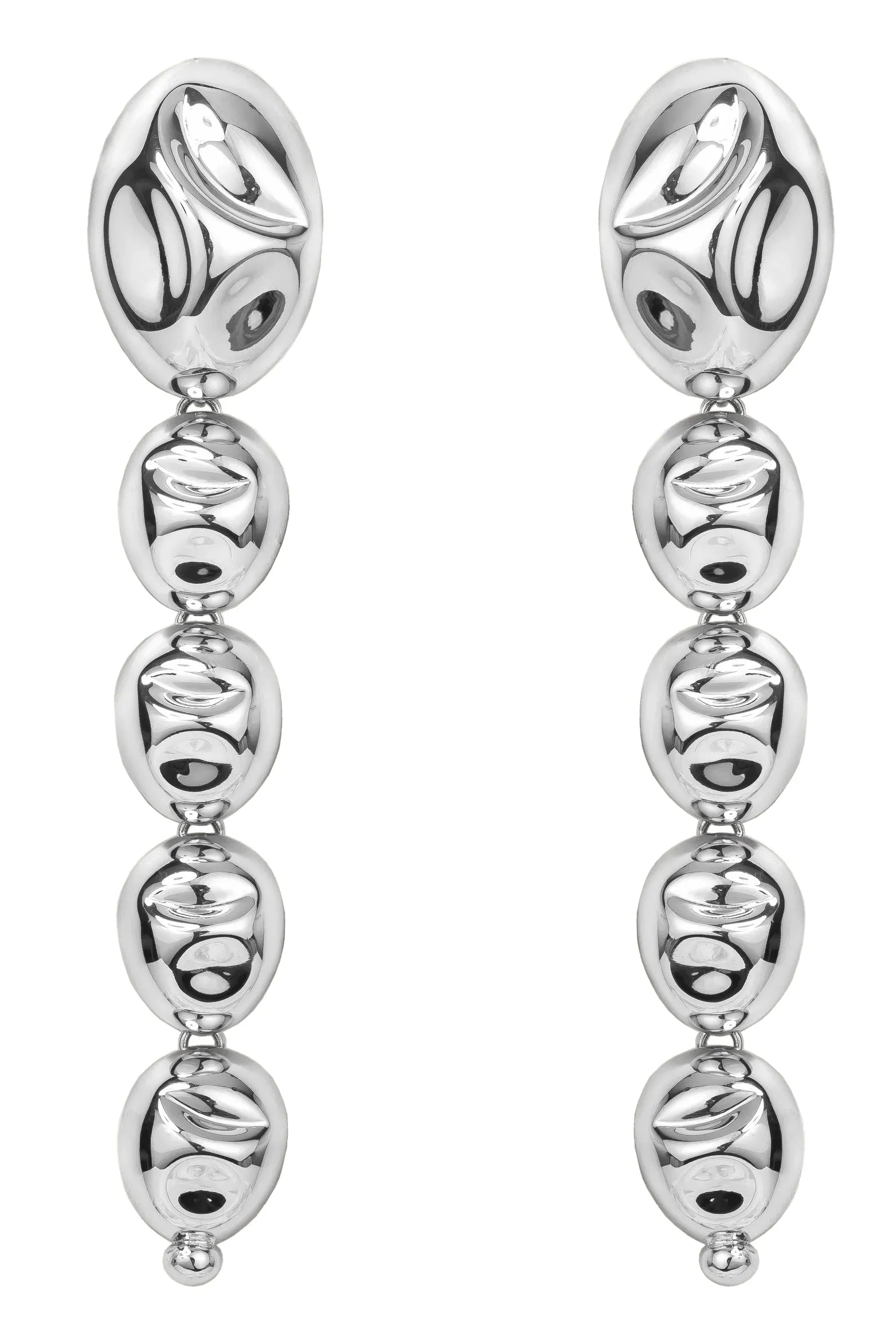 Silver Puerto Earrings