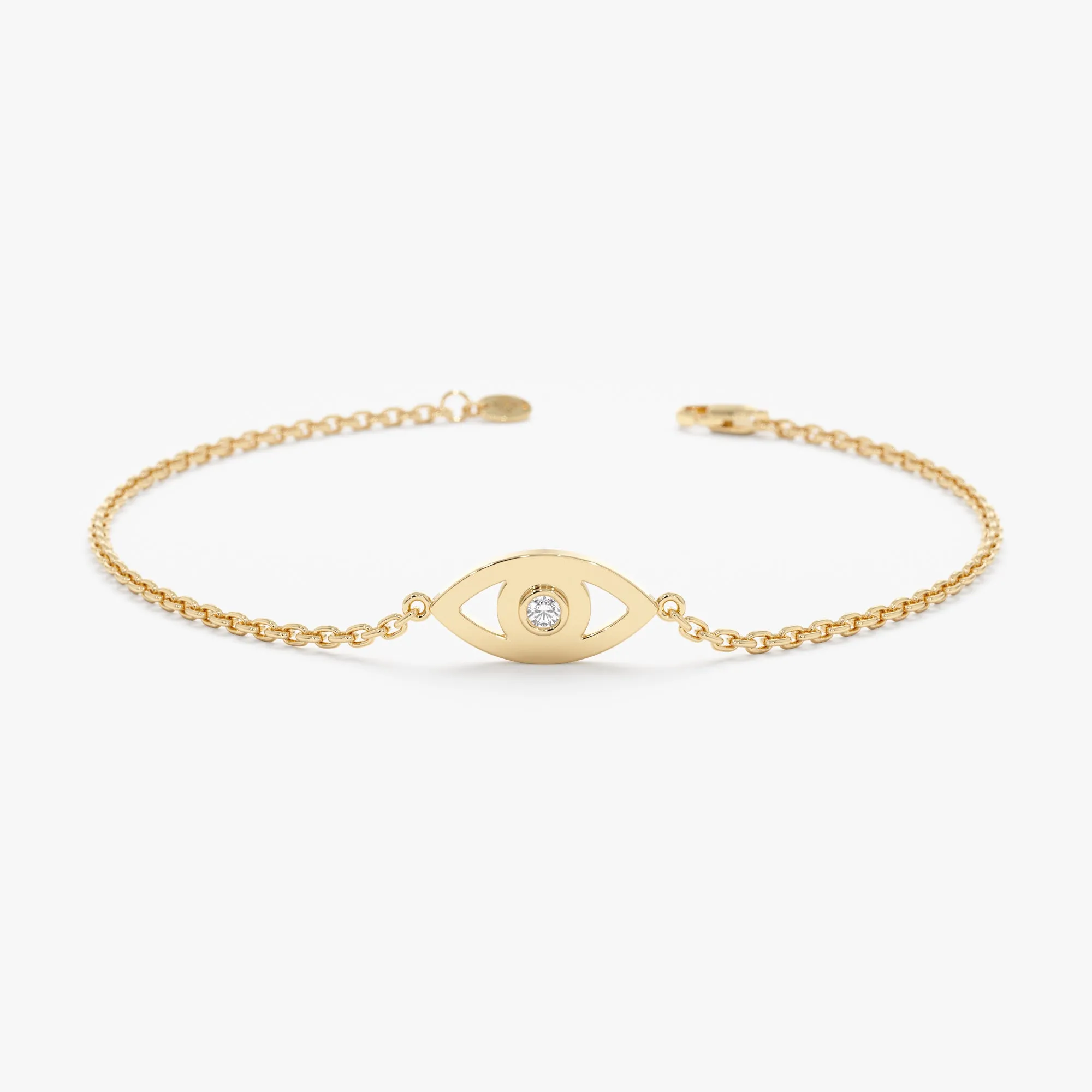 Single Diamond Eye Bracelet, Lucinda SARAHELISE