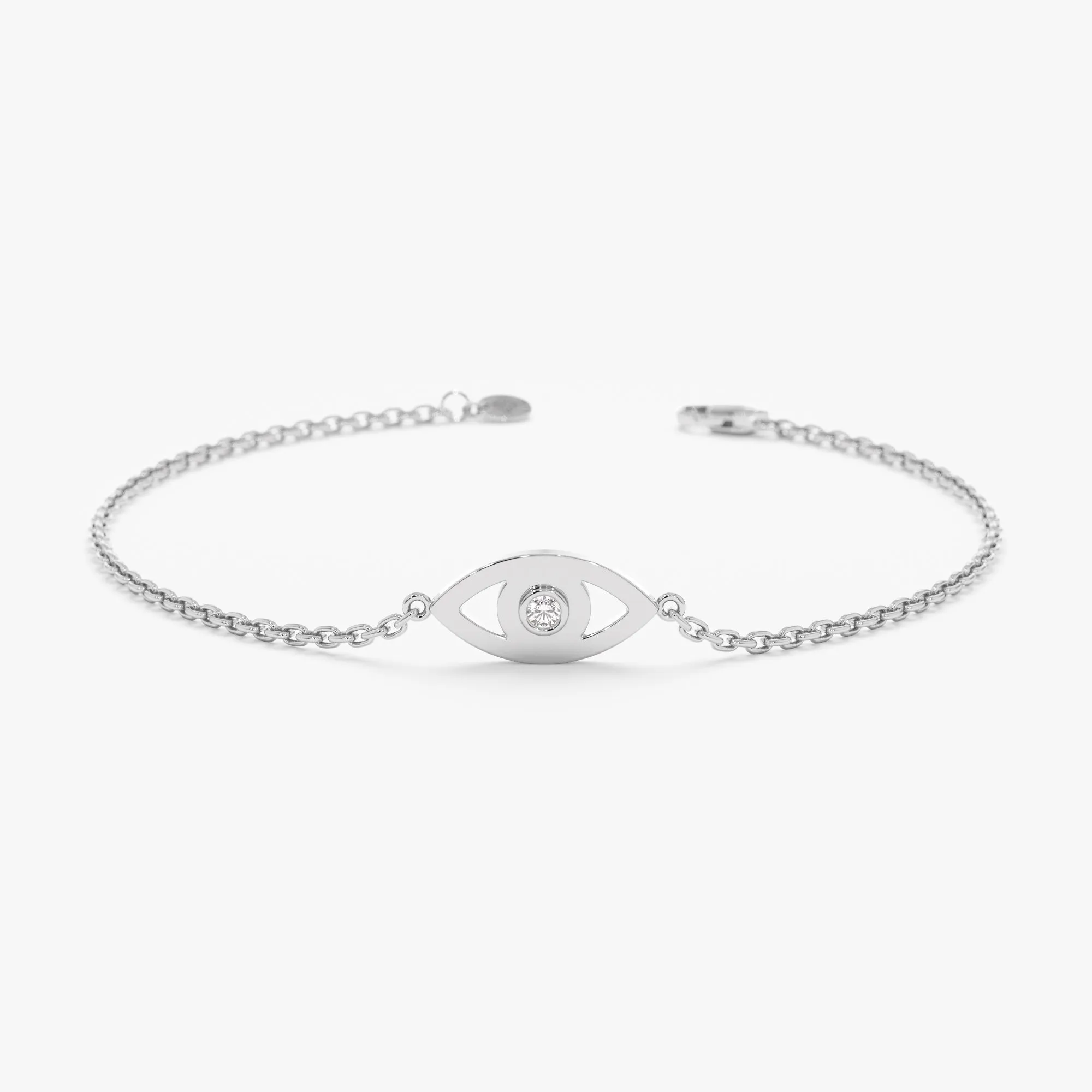 Single Diamond Eye Bracelet, Lucinda SARAHELISE