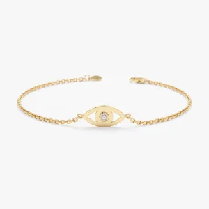 Single Diamond Eye Bracelet, Lucinda SARAHELISE