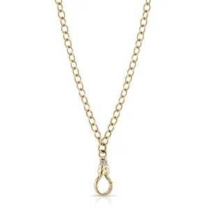 Single Stone Evren Chain Necklace Croghans