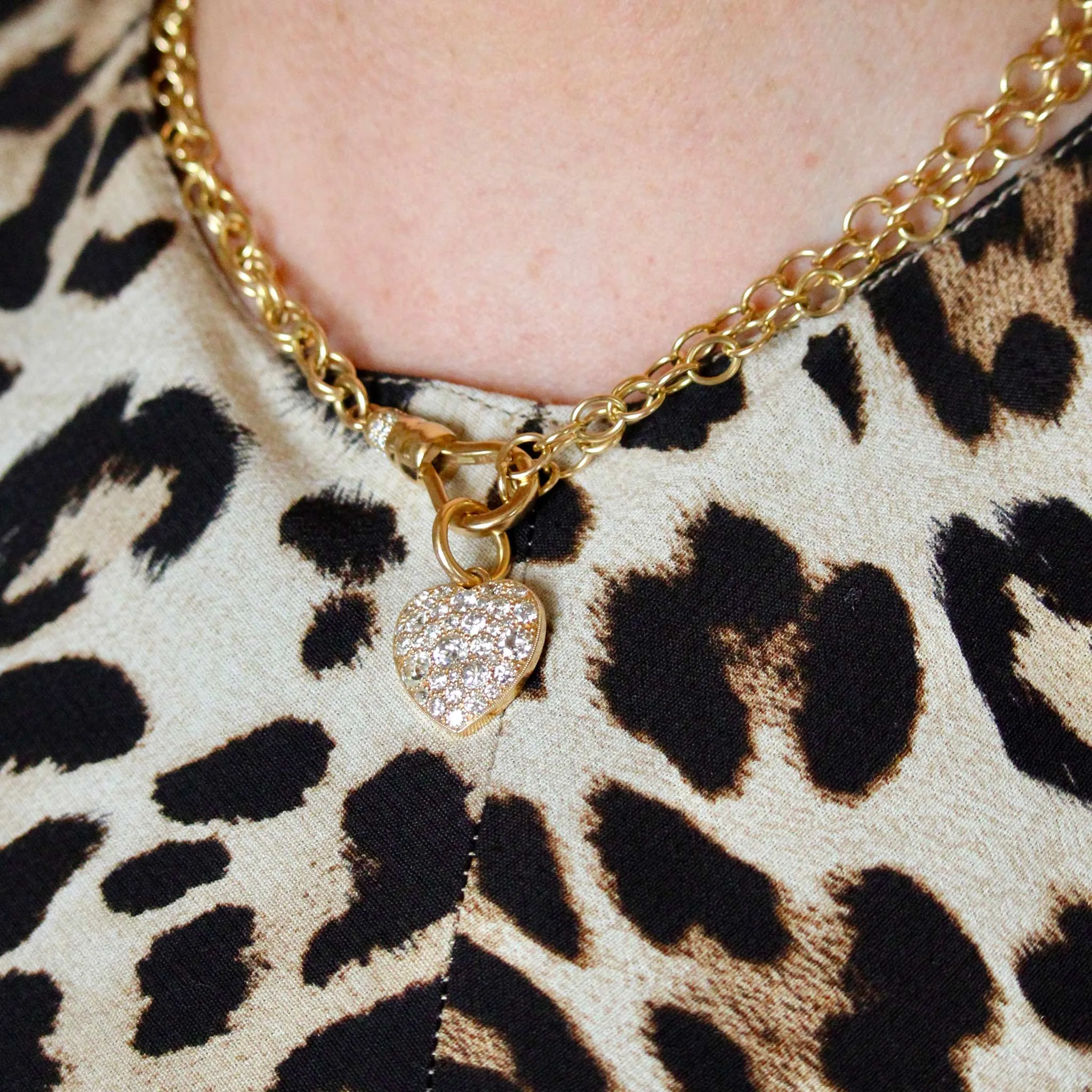 Single Stone Evren Chain Necklace Croghans
