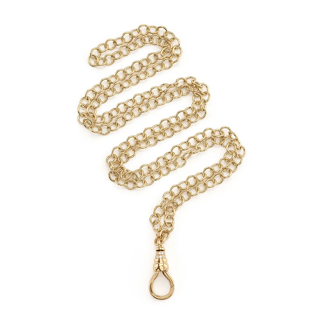 Single Stone Evren Chain Necklace Croghans