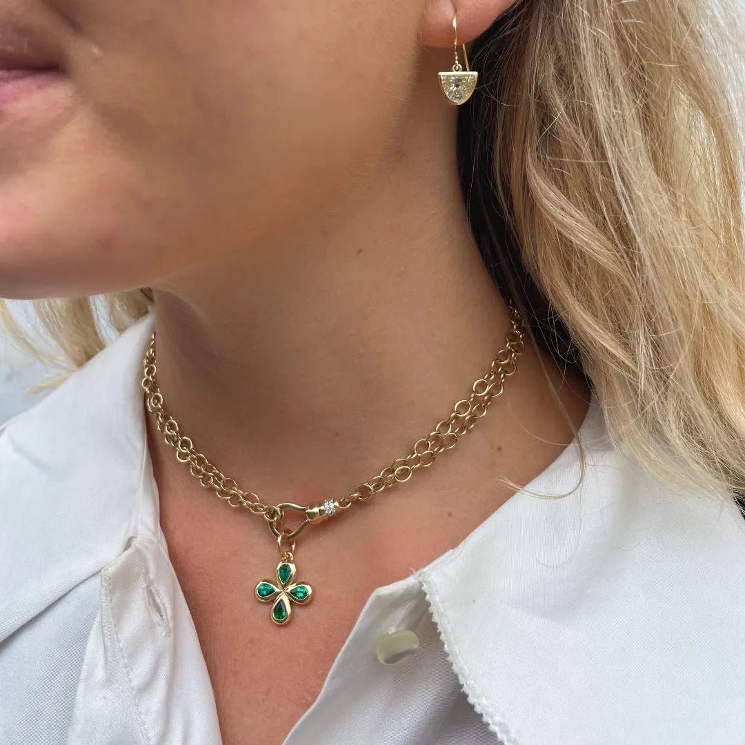 Single Stone Evren Chain Necklace Croghans